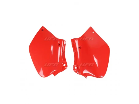 Carene laterale UFO HONDA XR 250R / XR400R 96-10 culoare Rosu | HO03612069