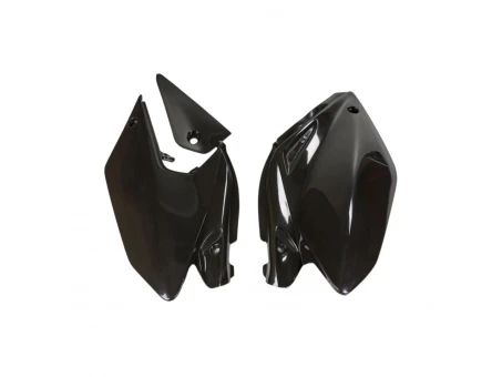 Carene laterale UFO HONDA CRF 250X 04-17, culoare Negru | HO03647001