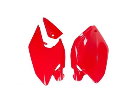 Carene laterale UFO HONDA CRF 250X 04-17, culoare Rosu | HO03647070