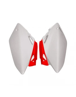 Carene laterale UFO HONDA CRF 450R '05-'06 culoare OEM (Alb/Rosu)