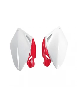 Carene laterale UFO HONDA CRF 250R '06-'09 culoare OEM (Alb/Rosu)