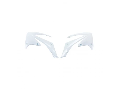 Protectie radiator UFO HONDA CRF 450R 09-12, CRF 250R 10-13 culoare Alb | HO04637041