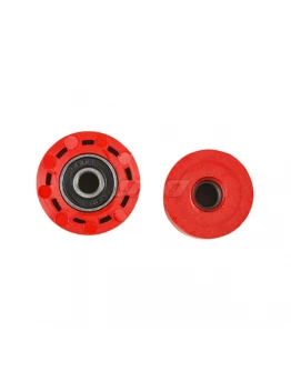 Set 2 role tensionare lant UFO HONDA CRF 250R '12-18, CRF 450R/X '12-16 culoare Rosu (8X38X24MM) I (8X34X24MM) 79-5014, 79-5015