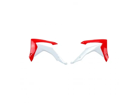 Protectie radiator UFO HONDA CRF 250R 14-17, CRF 450R 13-16, culoare OEM (Alb/Rosu) | HO04657999