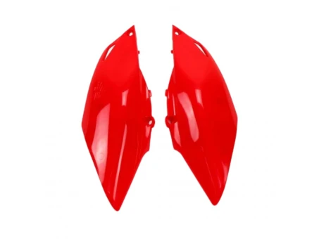 Carene laterale UFO HONDA CRF 250R 14-17, CRF 450R 13-16, culoare Rosu | HO04659070