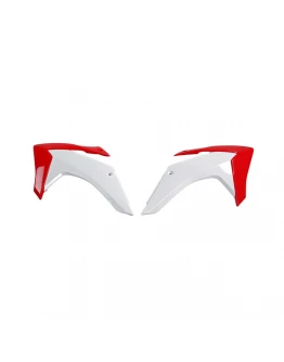 Protectie radiator UFO HONDA CRF 230 15-21, culoare OEM (Alb/Rosu)