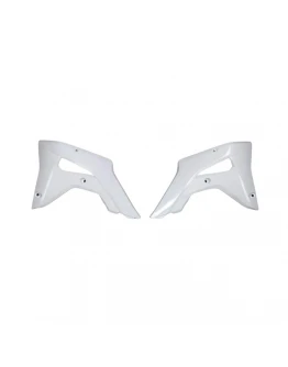 Protectie radiator UFO HONDA CRF 250R '18, CRF 450RX '17-'18 culoare Alb