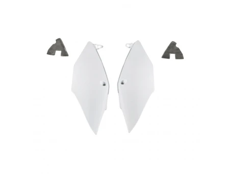 Carene laterale UFO HONDA CRF 250R 18, CRF 450R/RX 17-18 culoare Alb | HO04684041