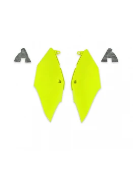 Carene laterale UFO HONDA CRF 250R-RX, CRF 450R-RX 18-19 culoare Galben Fluo