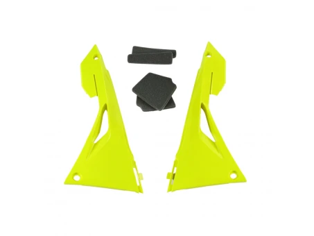 Plastic airbox UFO HONDA CRF 250R-RX 18-19, CRF 450R-RX 17-19 culoare Galben Fluo | HO04685DFLU