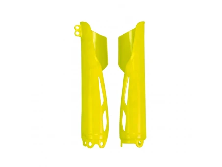 Protectie suspensie fata UFO HONDA CRF 250R-RX 19, CRF 450R-RX 19 culoare Galben Fluo | HO04695DFLU
