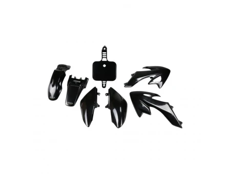 Kit complet plastice UFO HONDA CRF 50 04-23, culoare Negru | HO36004001