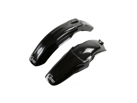 Set aripa fata spate UFO HONDA CR 85 03-21, culoare Negru (HO03623001 , HO03627001) | HOFK109001