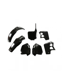 Kit complet plastice UFO HONDA CR 500 '95-00, culoare Negru (HO089E001)