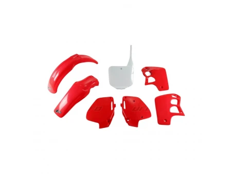 Kit complet plastice UFO HONDA CR 500 91-94 culoare OEM (Rosu/Alb) | HOKIT090999