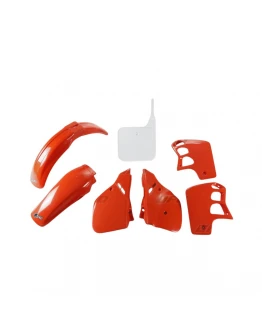 Kit complet plastice UFO HONDA CR 500 '89-'90 culoare OEM '90 (Rosu/Alb) (HO091E999W)