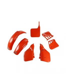 Kit complet plastice UFO HONDA CR 250 '87 culoare OEM (Rosu) (HO093E999)