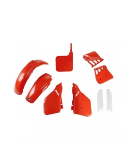 Kit complet plastice UFO (FULL KIT) HONDA CR 250 '87 culoare OEM (Rosu) (HO093E999)