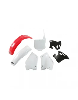 Kit complet plastice UFO HONDA CR 125 '95-97, culoare OEM '97 (Alb/Rosu/Negru)