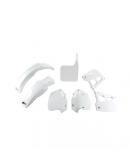 Kit complet plastice UFO HONDA CR 125 '91-'92, CR 250 '90-'91, culoare Alb