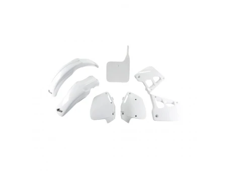 Kit complet plastice UFO HONDA CR 125 91-92, CR 250 90-91, culoare Alb | HOKIT097041
