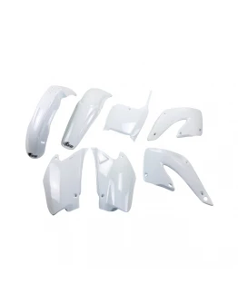 Kit complet plastice UFO HONDA CR 125/250 '00-'01 culoare Alb (HO100E041)