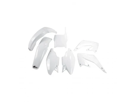 Kit complet plastice UFO HONDA CR 125/250 04-07, culoare Alb | HOKIT102041