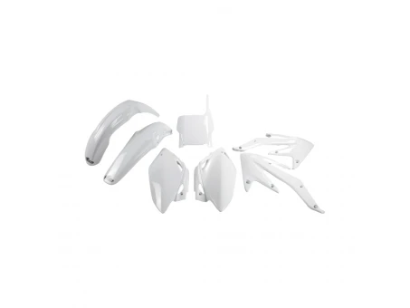 Kit complet plastice UFO HONDA CRF 450 R 07 culoare Alb (HO110E041) | HOKIT110041