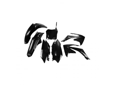 Kit complet plastice UFO HONDA CRF 450 R 09-10, CRF 250 10 culoare Negru (HO113E001) | HOKIT113001