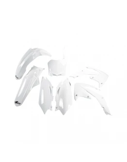 Kit complet plastice UFO HONDA CRF 250R '10, CRF 450R '09-'10 culoare Alb (HO113E041)