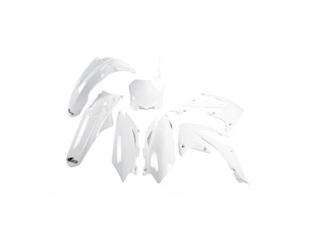Kit complet plastice UFO HONDA CRF 250R 10, CRF 450R 09-10 culoare Alb (HO113E041) | HOKIT113041