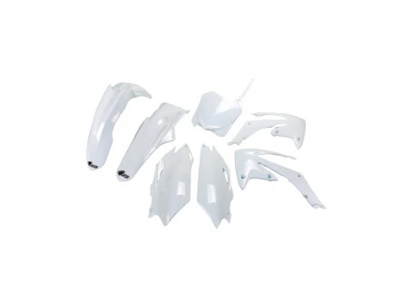 Kit complet plastice UFO HONDA CRF 250R 11-13, CRF 450R 11-12 culoare Alb (HO115E041) | HOKIT115041