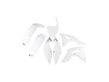 Kit complet plastice UFO HONDA CRF 250R 18-21, CRF 450R 17-20 culoare Alb (HO119E041) | HOKIT119041