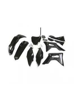 Kit complet plastice UFO HONDA CRF 250R '18-'21, CRF 450R '17-'20 culoare Negru (HO123E001)