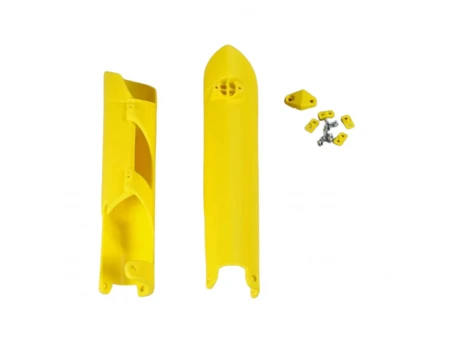Protectie suspensie fata UFO HUSQVARNA TC/TE/TX 125/300, TC/FC/TE/TX/FE 250, TC/TE 310, FC/FE 350/450, FE 501 14-15, culoare Galben | HU03356103