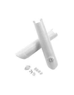 Protectie suspensie fata UFO HUSQVARNA TC/FC 125/250/300/310/350/450 '15-18, TE/TX/ 125/250/300/310, FE 250/350/450/501 '16-18 culoare Alb