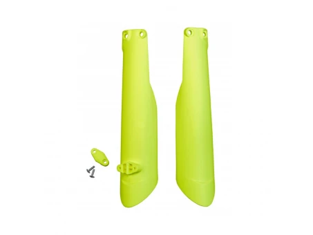 Protectie suspensie fata UFO HUSQVARNA TC 125/250 15-20, TC 300 15-20, TE/TX 125/250/300 16-20, FC 250/350/450 15-20, FE 250/350/450 16-20 culoare Galben Fluo | HU03361DFLU