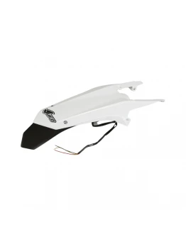Aripa spate UFO HUSQVARNA TE/TX 125, TE/TX/FE/ 250, TE 300, FE 350/450/501 '14-16, culoare Alb