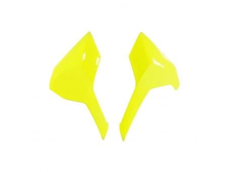 Carene laterale UFO HUSQVARNA TC 125/300 16-18, TC 250 17-18, TE/TX 125/250/300 17-19, FE 250/350/450/501 17-19, FC 250/350/450 16-18 culoare Galben Fluo | HU03366DFLU