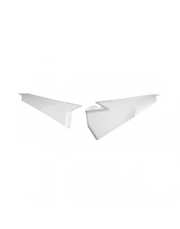 Carene laterale UFO HUSQVARNA TC 125/250 '19-22, TE 150/250/300 '20-22, FC 250/350/450 '19-22, FE 250/350/450/501 '20-22 culoare Alb