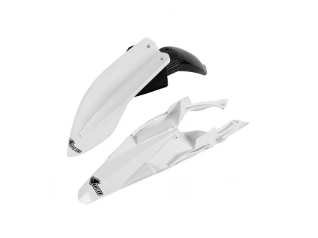 Set aripa fata spate UFO HUSQVARNA TC 449 4T 11 culoare Alb (HU03339041, HU03342041) | HUFK612999