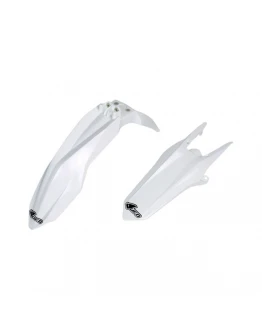Set aripa fata spate UFO HUSQVARNA TC-FC '14 culoare Alb (HU03349041) (HU03351041)