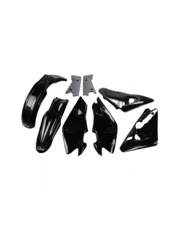 Kit complet plastice UFO HUSQVARNA 2T '00-'04, 4T '02-'04 culoare Negru (HU600E001)