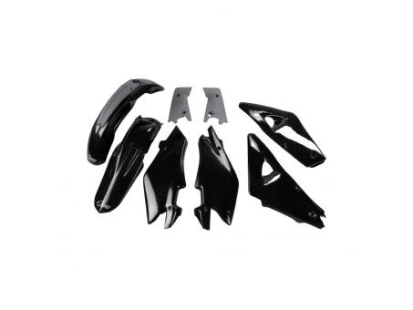 Kit complet plastice UFO HUSQVARNA CR 2T 05 culoare Negru (HU601E001) | HUKIT601001