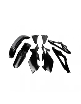 Kit complet plastice UFO HUSQVARNA TC 125/250 '05-07 culoare Negru