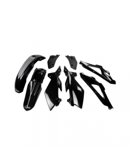 Kit complet plastice UFO HUSQVARNA CR 125/250 2T '06-08 culoare Negru