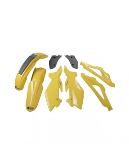 Kit complet plastice UFO HUSQVARNA CR 125/250 2T '06-08 culoare Galben
