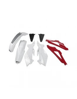 Kit complet plastice UFO HUSQVARNA TC 4T '05-'07 culoare OEM '07 (Alb/Rosu/Negru) (HU606E999)