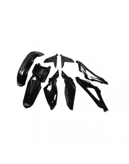 Kit complet plastice UFO HUSQVARNA TC 4T '08-'10 culoare Negru (HU607E001)