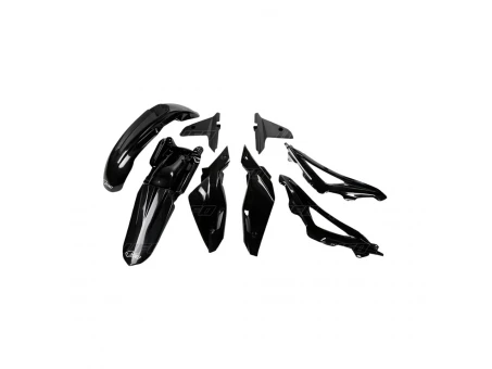 Kit complet plastice UFO HUSQVARNA TC 250/300/450 09-13 culoare Negru (HU610E001) | HUKIT610001